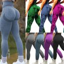Women Anti-Cellulite Yoga Pants Push Up Tik Tok Leggings Bum Butt Lift Sport Gym