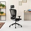 Green Soul® | Jupiter Go | Office Chair | High Back Mesh Ergonomic Home Office Desk Chair | Height Adjustable Armrests | 2D Adjustable Lumbar Support | Multi-Tilt Lock Mechanism | Nylon Base