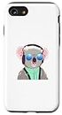 iPhone SE (2020) / 7 / 8 Koalabär Cool Kopfhörer Dj lustig Koala Bär Sonnenbrille Fun Case
