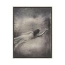 Theodore Alexander Dressed up 1 by Studio L57 Narrative - Floater Frame Print on Canvas in Black/Gray/White | 42.7 H x 32.7 W x 2.38 D in | Wayfair