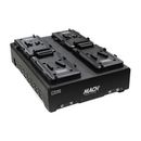 Core SWX Mach4 4-Position Charger with 4A Rapid Charge (V-Mount) MACH-Q4S