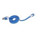 Mikikit Portatile Micro Blue Player Noodle USB Fast Charger Cable Smartphone Cell Flat Quick Mp Sync Per Tablet Phone Micro Usb