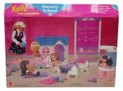 1996 Barbie Kelly Nursery School set de juego/juego de jardín de infantes/Mattel 67535, n.o en caja
