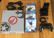 PS4 Playstation 4 Ltd Ed Star Wars Battlefront 2 1TB Console, Controller 3 Games