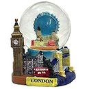 Snow Globes Recuerdo de Londres, Bola de Nieve, con Principales monumentos de Londres, Big Ben, Tower Bridge etc.