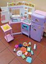 Vintage Barbie All Around Home Kitchen Playset 2002 Mattel