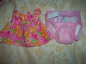 2017 Baby Alive Doll outfit SARA SUPER SNACKS SNACKIN dress Baby born Nappy