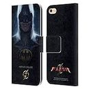 Head Case Designs sous Licence Officielle The Flash 2023 Batman Affiche Coque en Cuir à Portefeuille Compatible avec Apple iPhone 6 / iPhone 6s