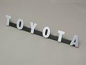 Toyota Land Cruiser 40 FJ40 BJ40 Front Grille Emblem, Toyota Emblem, Deterioration, Repair Parts, Plated, Black, Toyota Vehicles