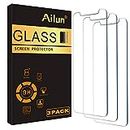 Ailun Glass Screen Protector for iPhone 12/iPhone 12 Pro 2020 6.1 Inch 3 Pack Tempered Glass