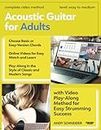 Acoustic Guitar for Adults: with Video Play-Along Method for Easy Strumming Success: 1