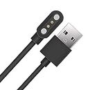 Smart Watch Charger 2pin Magnetic,USB Charging Cable,Smartwatch Accessories (4mm)