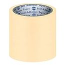 VCR Masking Tape - 20 Meters in Length 120mm / 5" Width - 1 Roll Per Pack - Easy Tear Tape, Best for Carpenter, Labelling, Painting and leaves no residue after a peel.