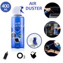 Compressed Air Duster Can Spray Dust Blower Cleaner PC Laptop Keyboards 400ml AU