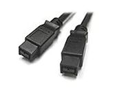 CABLESETC Firewire 800 IEEE 1394 B 9 Pin to 9 Pin Cable 6Ft/1.8m - 800Mbps