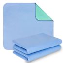 Incontinence Underpads 34x36 Reusable Washable Pee Pads Pets Kids Adult Bed Pads
