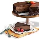 David's Cookies Triple Chocolate Cheesecake 10" - Pre-sliced 14 pcs. Creamy Chocolate Cheesecake, Fresh Bakery Dessert Great Gift Idea for Chocolate Lover Women, Men and Kids Cheesecake For Delivery