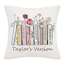 Hardeson Inspired Cushion Covers Gifts for Music Lover | TS Song Album Book Decorative Pillow Cases Singer Fans Music Tour Merch Home Decor for Women Bed Chair Living Room