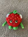 Shopkins Strawberry Plush 2013 Red Soft Stuffed Fruit Toy Berry 18-19cm