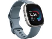 Smartwatch - Fitbit Versa 4, 1.34" FHD AMOLED, 5 ATM6 días, Azul Platino