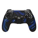 Nitho ADONIS Wireless Controller for PS4, Game Controller Compatible with PS4/PC/Android/iOS, PS5 (only with PS4 games), Gamepad Joystick with Dual Vibration/6-Axis Motion Sensors/Touchpad - Blue