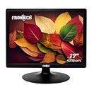 FRONTECH 17 Inch HD LED Monitor | Refresh Rate 60 Hz,1028 x 1024 Pixels | Wall Mountable Slim & Stylish Design with 16.7M Colors| HDMI & VGA Ports, Built-in Power Supply (MON-0065,Black)