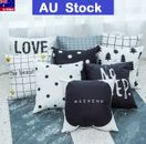 Square Cushion Cover Simplicity Style Pillow Case Bed Sofa Home Decor Novelty