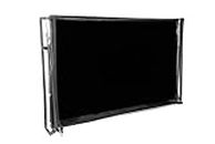 The Furnishing Tree Transparent 50 inches LED/LCD TV Cover PVC Material Also Compatible for 48 & 49 inches tv