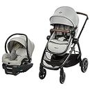 Maxi Cosi Zelia Max 5-in-1 Modular Travel System, Polish Pebble, Compact fold stroller, Easy install, Lightweight, Reclining seat, Extra-large canopy, Parent- or world-facing