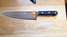 Lamson Sharp Ebony Hi-Carbon Steel Chef's Knife 8 Inch Shelburne Falls MA