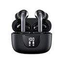 Wireless Earbuds Bluetooth 5.3 Deep Bass True Wireless Headphone 30H Playback LED Power Display in-Ear Earphones Noise Reduction with Charging Case Headset IP7 Waterproof for Sports