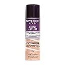 Covergirl -Simply Ageless 3-in-1 Liquid Foundation Infused with Hyaluronic Complex, Vitamin C and Niacinamide - Hydrating Formula, 100% Cruelty-Free
