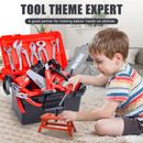 Children Kids Drill Tool Box Set DIY Builders Construction Toy Gifts Building