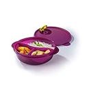 Tupperware Microwavable/Reheatable Lunch Box (900ml, Purple)