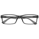 The Reading Glasses Company Grey Readers Designer Style Mens Womens R92-7, Optical Power +1.00