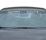 FANMATS 61473 Indianapolis Colts Sun Stripe Windshield Decal 3.25 in. x 34 in.