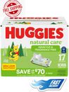 Huggies Natural Care Sensitive Baby Wipe Refill Fragrance Free [1,088 ct]