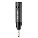 MaedHawk Aux Bluetooth 5.0 Receiver, Car Bluetooth Aux Adapter Mini Wireless Audio Adapter Car Kit with 3.5mm Jack for Car/Home Music Streaming Headphones Speakers (Handsfree Calls, Dual Link, A2DP)