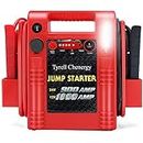Car Battery Jump Starter - FlyAuto 1800 Amp 12V 24V Heavy Duty Jump Box, Works with Truck Tractor Excavator Automotive Engine Starter Battery Charger Booster Jumper Box with USB/DC Power Unit
