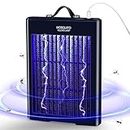 Qualirey Bug Zapper Indoor, Electronic Mosquito Killer Mosquito Zapper Lamp, Insect Traps Fly Zapper for Home, Kitchen, Bedroom, Baby Room, Office (Blue)