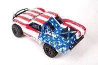 Custom Body Flag Star Style for Traxxas Slash 1/10 Truck Car Shell Cover 1:10