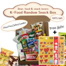 Korean Selected Snack Box New Chips Pies Jellies Candies Random BT21 Gift Food