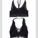 Victoria's Secret Intimates & Sleepwear | Lot Of 2 Victoria's Secret/Pink Victoria's Secret Black Lace Bralettes Size S | Color: Black | Size: S