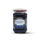 Mackays Blueberry Preserve Jam for Bread | Made in Small Batches | Vegan | No Artificial Color Or Flavor | Gluten Free | Natural Fruit Jam with Real Fruits - 340gm