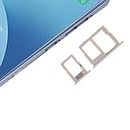 Samsung Original SIM Card Tray Holder Slot Replacement for Samsung Galaxy J3 (2017) (J330F/DS) - Non Retail Packaging (Gold)