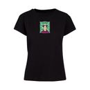 T-Shirt MERCHCODE "Merchcode Damen Ladies Frida Kahlo - Green Box Tee" Gr. 4XL, schwarz (black) Herren Shirts T-Shirts