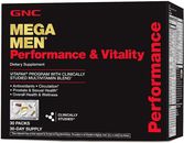 Suplemento GNC Mega Men Performance and Vitality, 30 unidades 🇺🇸 Vendedor caducidad 24/08
