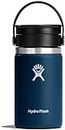 HYDRO FLASK - Reise-Thermosflasche 354ml (12 oz) - Vakuumisolierter Edelstahl-Kaffeebecher Thermo - Flex Sip Lid Auslaufsicher - Coffee Travel Mug für Unterwegs - Edelstahl - Weite Öffnung - Indigo