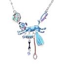 Davitu Red Dog Pendant Necklace Chain Collar Chocker Necklaces & Pendants Women's Clothing Accessories Girls Party Wedding Jewelry New - (Metal Color: color3)