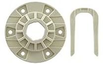 Upgraded Washing Machine Hub Kit W10528947 by PartsProer, Replaces Kenmore Crosley Whirlpool Washing Machine Parts W10396887, PS6012095, EAP6012095
